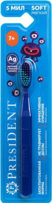 ПРЕЗИДЕНТ ЗУБНАЯ ЩЕТКА ДЕТСКАЯ 7+ ЛЕТ - Добрая аптека