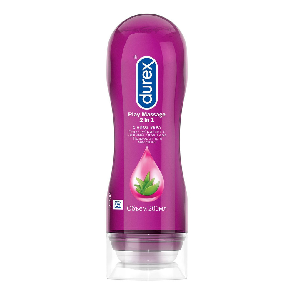 DUREX ПЛЕЙ ГЕЛЬ-СМАЗКА 200мл МАССАЖ 2В1 АЛОЭ ВЕРА DUREX ПЛЕЙ ГЕЛЬ-СМАЗКА 200мл МАССАЖ 2В1 АЛОЭ ВЕРА - Добрая аптека