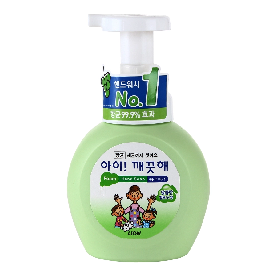 CJ LION АНТИБАК ПЕНА ДЛЯ РУК AIKEKUTE БЕЛЫЙ ВИНОГРАД 250мл - Добрая аптека