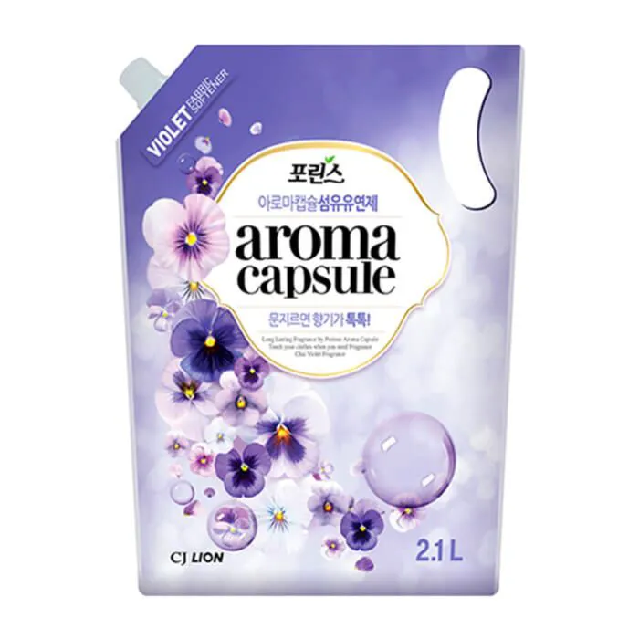 CJ LION КОНДИЦИОНЕР ДЛЯ БЕЛЬЯ PORINSE AROMA CAPSULE VIOLET - Добрая аптека