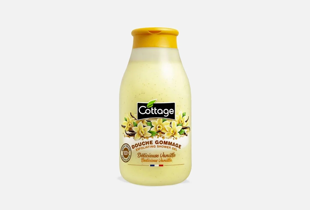 COTTAGE ГЕЛЬ ДЛЯ ДУША ОТШЕЛУШИВАЮЩИЙ ВАНИЛЬ - Добрая аптека