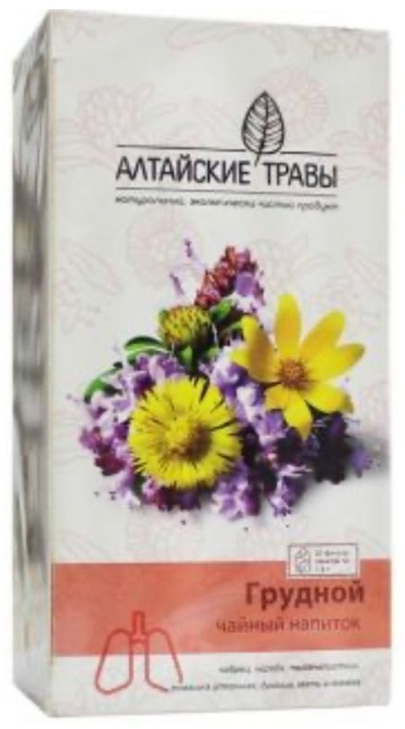 АЛТАЙСКИЕ ТРАВЫ ГРУДНОЙ чайный напиток 1.5г N20 ф/пак - Добрая аптека