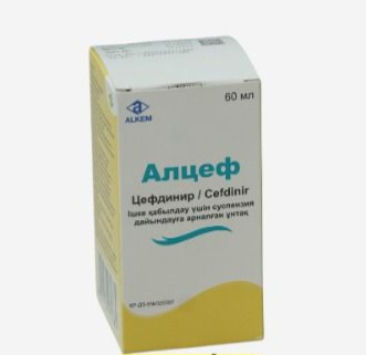 АЛЦЕФ 125мг/5мл 39г 60мл пор д/сусп д/внут прим АЛЦЕФ 125мг/5мл 39г 60мл пор д/сусп д/внут прим - Добрая аптека