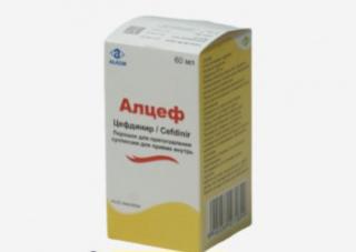 АЛЦЕФ 250мг/5мл 39г 60мл пор д/сусп д/внут прим - Добрая аптека