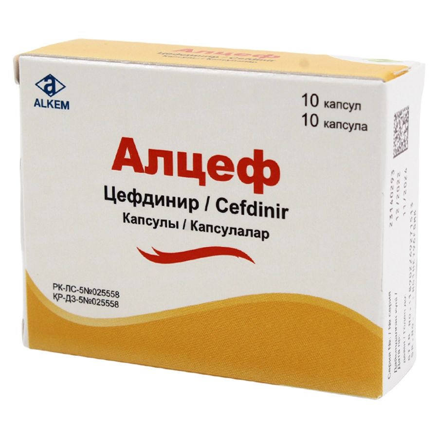 АЛЦЕФ 300мг N10 капс - Добрая аптека