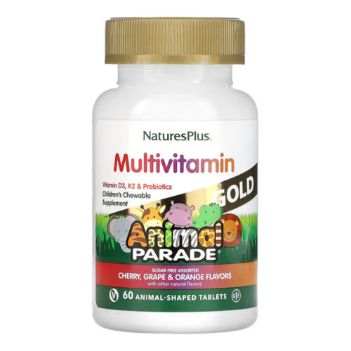 АНИМАЛ ПАРАД ГОЛД МУЛЬТИ N60 таб МУЛЬТИВИТАМИНЫ Д/ДЕТ АНИМАЛ ПАРАД ГОЛД МУЛЬТИ N60 таб МУЛЬТИВИТАМИНЫ Д/ДЕТ - Добрая аптека