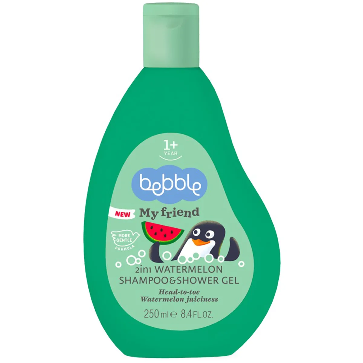 BEBBLE MY FRIEND ШАМПУНЬ-ГЕЛЬ Д/ДУША 250мл 2в1 АРБУЗ - Добрая аптека