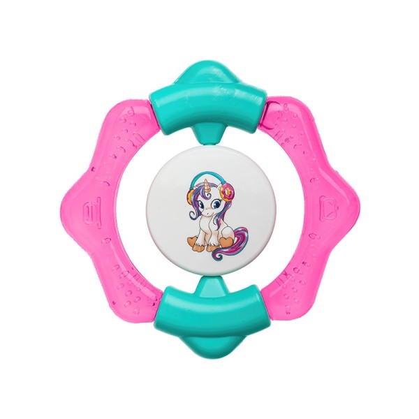 BABY PLANET ПОГРЕМУШКА-ПРОРЕЗЫВАТЕЛЬ 8484/1 - Добрая аптека