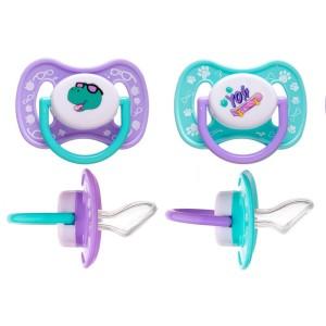 BABY PLANET ПУСТЫШКА N2 ОРТОДОНТ 8452/4 СИЛИКОН 3МЕС.+ - Добрая аптека