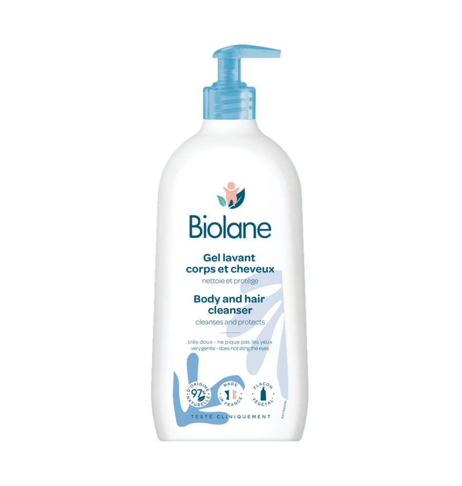 BIOLANE ГЕЛЬ Д/ТЕЛА И ВОЛОС 2в1 ДЕТСКИЙ 350мл - Добрая аптека