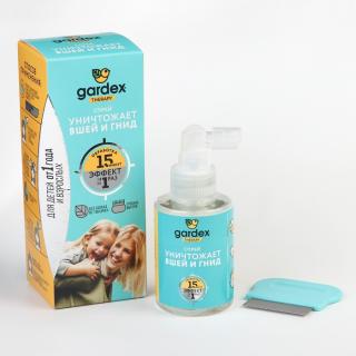 ГАРДЕКС БЕБИ СПРЕЙ ОТ ВШЕЙ И ГНИД СРЕДСТВО ПЕДИК 80МЛ - Добрая аптека