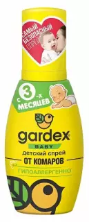 ГАРДЕКС БЕБИ СПРЕЙ ОТ КОМАРОВ ДЕТСКИЙ 75мл 0170 - Добрая аптека