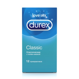 DUREX ПРЕЗЕРВАТИВЫ N12 КЛАССИЧЕСКИЕ DUREX ПРЕЗЕРВАТИВЫ N12 КЛАССИЧЕСКИЕ - Добрая аптека
