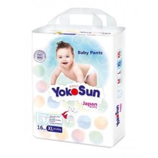 YOKOSUN ПОДГУЗНИКИ-ТРУСИКИ XL(12-20кг) N16 - Добрая аптека