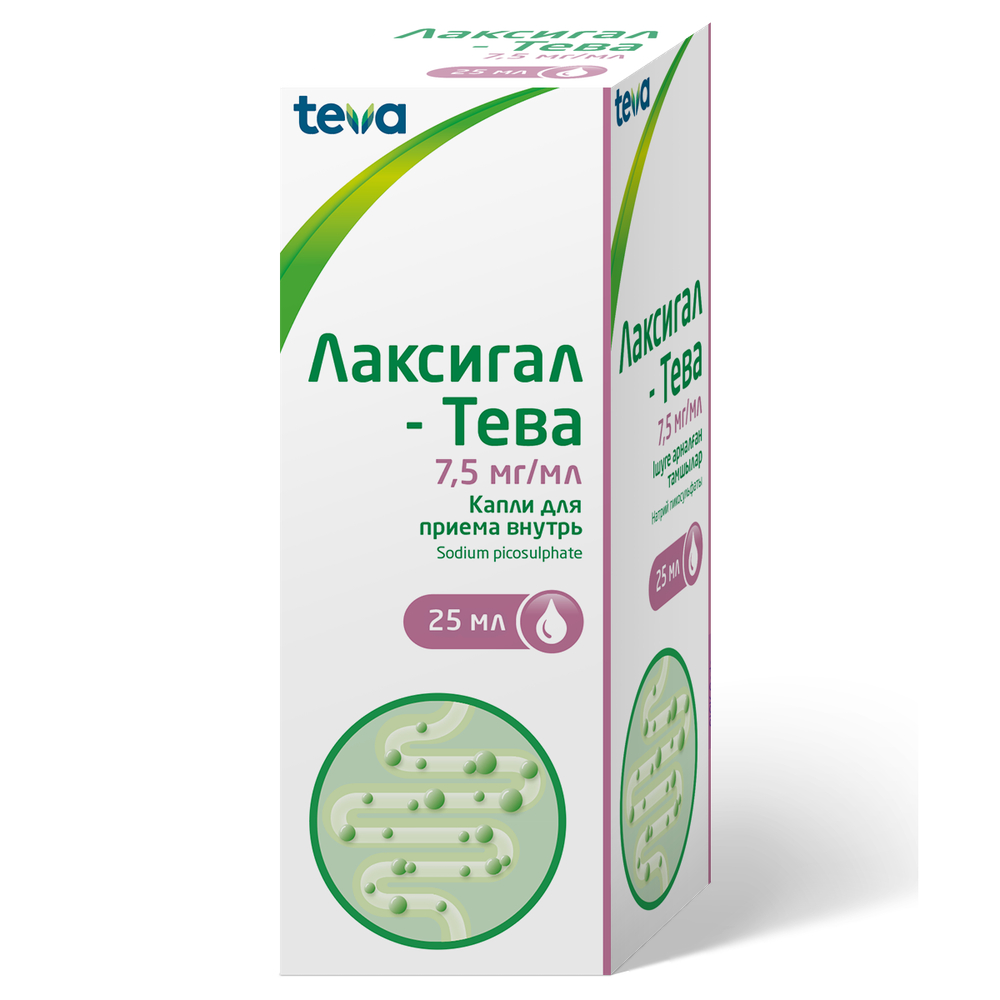 ЛАКСИГАЛ 7.5мг/мл 25мл капли д/внут прим ЛАКСИГАЛ 7.5мг/мл 25мл капли д/внут прим - Добрая аптека