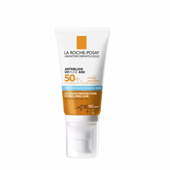 LA ROCHE-POSAY АНТГЕЛИОС 400 С/ЗАЩ УВЛАЖ. КРЕМ Д/ЛИЦА 50мл SPF50/PPD30 - Добрая аптека