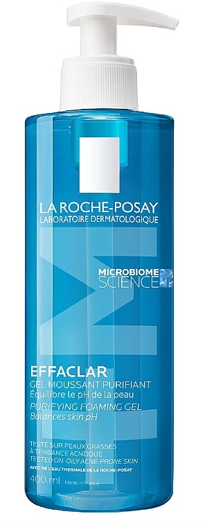 LA ROCHE-POSAY ЭФАКЛАР ГЕЛЬ-МУСС 200мл ОЧИЩ Д/ЖИР ПРОБЛ КОЖИ 411083 - Добрая аптека
