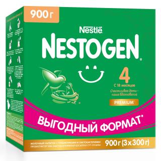 NESTOGEN 4 СМЕСЬ МОЛОЧНАЯ 900г (3*300г) - Добрая аптека