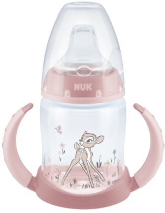 NUK ФЕСТ ЧОЙС БУТЫЛ ОБУЧАЮЩ 150мл ТЕМП ДИСНЭЙ БЭМБИ 6-18МЕС - Добрая аптека