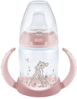 NUK ФЕСТ ЧОЙС БУТЫЛ ОБУЧАЮЩ 150мл ТЕМП ДИСНЭЙ БЭМБИ 6-18МЕС - Добрая аптека