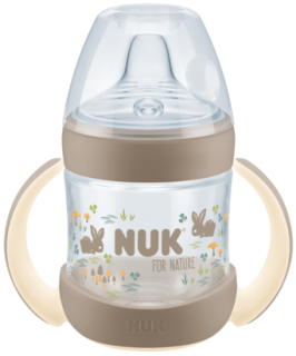 NUK ФЕСТ ЧОЙС БУТЫЛ ОБУЧАЮЩ NATURE 150мл ТЕМП СОСКА СИЛ - Добрая аптека