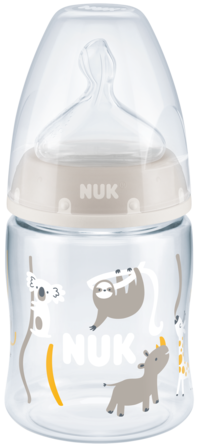 NUK ФЕСТ ЧОЙС+ БУТЫЛОЧКА 150мл ТЕРМ С СИЛ СОСКОЙ РР - Добрая аптека