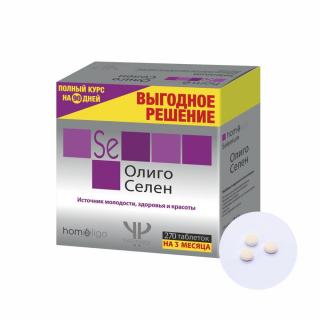 ОЛИГО СЕЛЕН N270 таб лингв ОМОЛОЖЕНИЕ - Добрая аптека