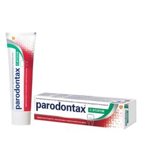 PARADONTAX ЗУБНАЯ ПАСТА 75мл С ФТОРОМ - Добрая аптека