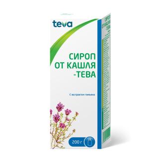 СИРОП ОТ КАШЛЯ-ТЕВА 200г сироп - Добрая аптека