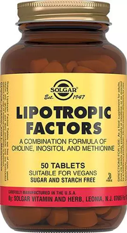 SOLGAR ЛИПОТРОПНЫЙ ФАКТОР N50 таб - Добрая аптека