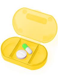 ТАБЛЕТНИЦА ПИЛЮЛЯ МИНИ ЖЕЛТАЯ - Добрая аптека