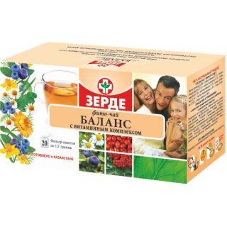 ФИТОЧАЙ БАЛАНС 1.5г N20 сыр раст - Добрая аптека