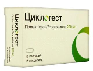 ЦИКЛОГЕСТ 200мг N15 пессарии - Добрая аптека
