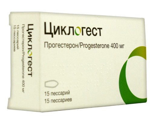 ЦИКЛОГЕСТ 400мг N15 пессарии - Добрая аптека