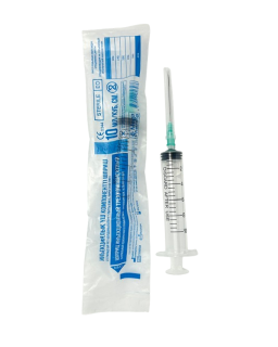 ШПРИЦ ДВУХКОМПОНЕНТНЫЙ 10МЛ ИГЛА 21G - Добрая аптека