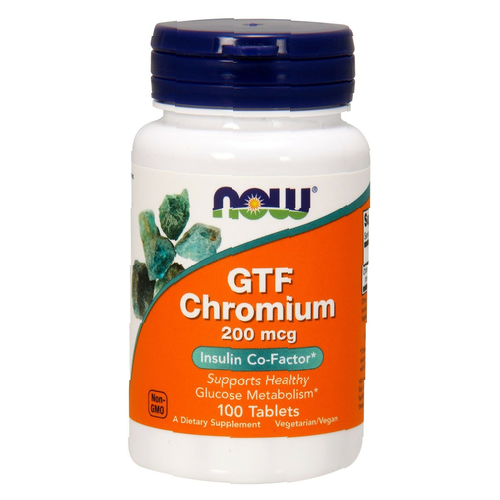 NOW ХРОМ 328мг N100 таб - Добрая аптека