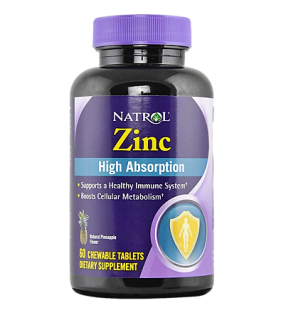 NATROL ХЕЛАТ ЦИНКА №60 таб с высокой степенью усвоения - Добрая аптека