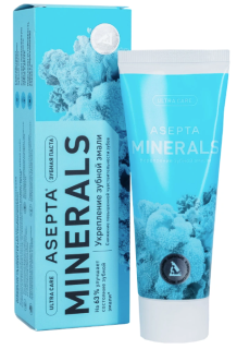 АСЕПТА РЕМИНЕРАЛ.И ОТБЕЛ.З/П ТУБА 75МЛ - Добрая аптека
