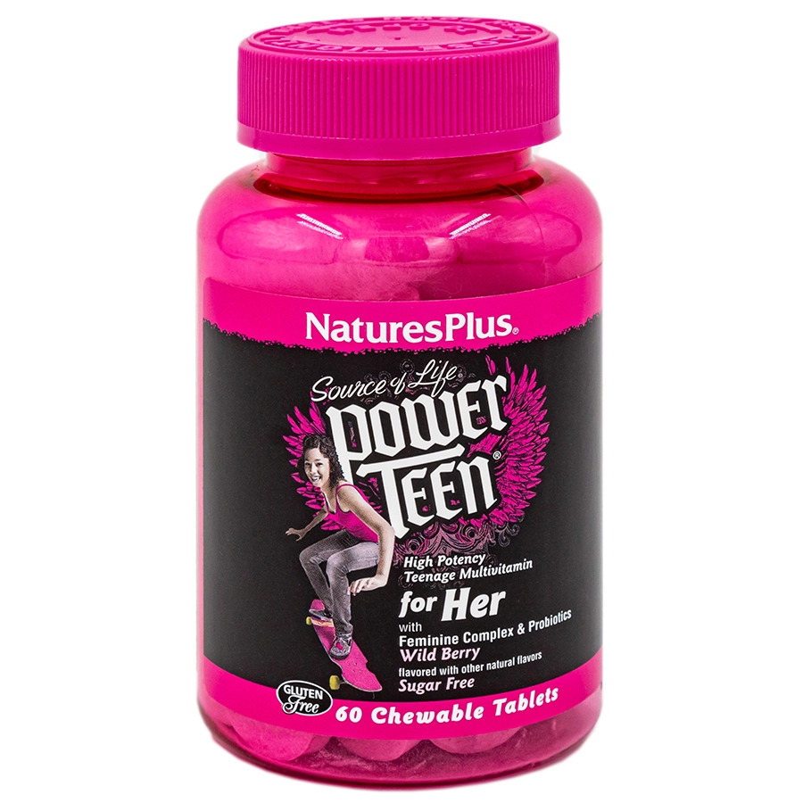 NATROL NATURESPLUS POWER TEEN мультивит девочка №30 - Добрая аптека