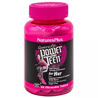 NATROL NATURESPLUS POWER TEEN мультивит девочка №30 - Добрая аптека