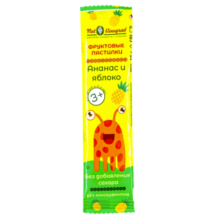 НУТ ВИНОГРАД ПАСТИЛА ДЕТСКАЯ АНАНАС 15Г - Добрая аптека