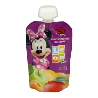 МИККИ МАУС ПЮРЕ ФРУКТОВЫЙ САЛАТИК 90 ГР - Добрая аптека