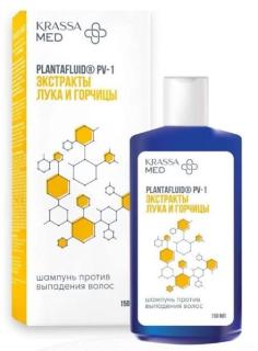 KRASSA MED ШАМПУНЬ ПРОТИВ ВЫПАДЕНИЯ ВОЛОС ЛУК ГОРЧИЦА 150мл - Добрая аптека