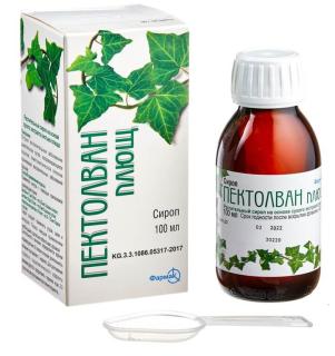 ПЕКТОЛВАН ПЛЮЩ 100мл сироп - Добрая аптека