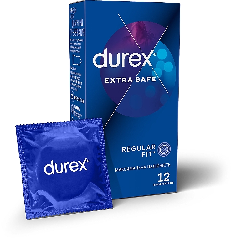 DUREX ПРЕЗЕРВАТИВЫ N12 ЭКСТРА СЕЙФ DUREX ПРЕЗЕРВАТИВЫ N12 ЭКСТРА СЕЙФ - Добрая аптека