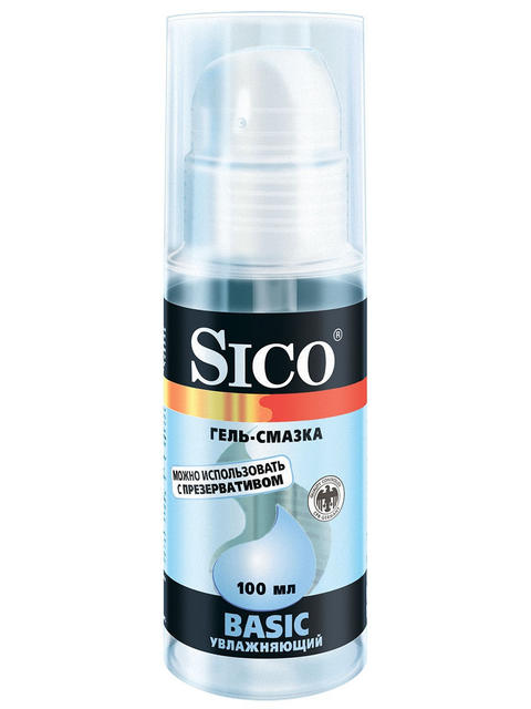 Гель-смазка SICO BASIC увлажняющий с дозатором 100 мл - Добрая аптека