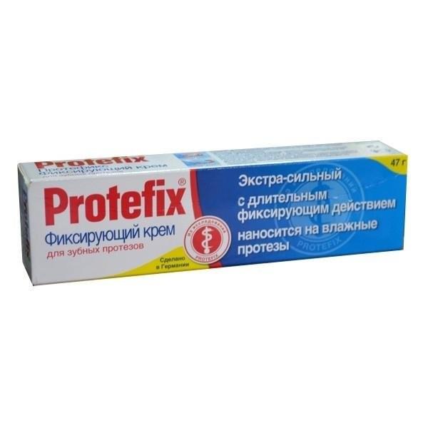 Протефикс крем фикс д/зубных протезов экстра-сильный гипоаллергенный 40мл - Добрая аптека
