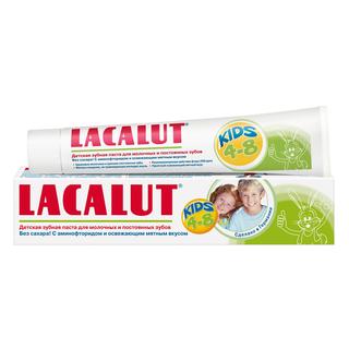 Lacalut Kids зубная паста детская от 4 до 8 лет 50 мл - Добрая аптека
