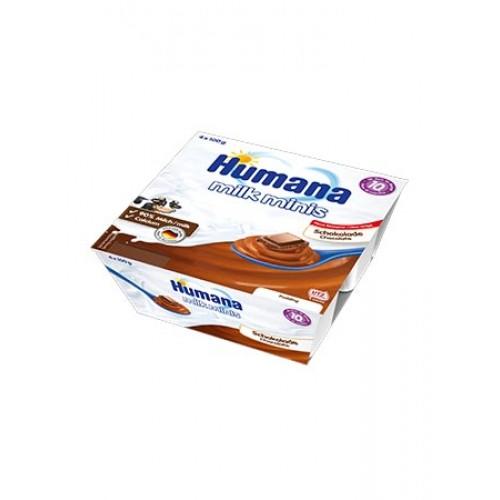 HUMANA milk minis Детский шоколадный пудинг с 10 мес - Добрая аптека