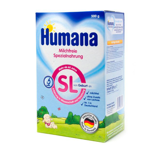 HUMANA SL смесь на основе изолята соевого белка с рожд. 500г - Добрая аптека